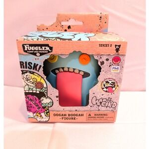 NIB Fuggler Oogah Boogah Series 2 Blue Monster Figure Viral TikTok Cursed Toy‎
